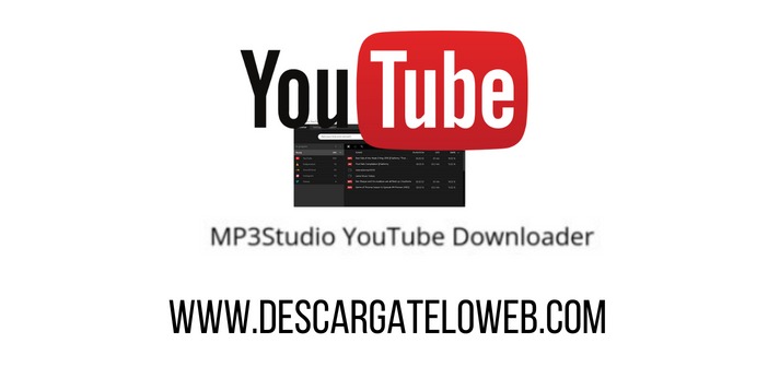 MP3Studio YouTube Downloader v2.0.14.8 Full (Español) [MEGA]